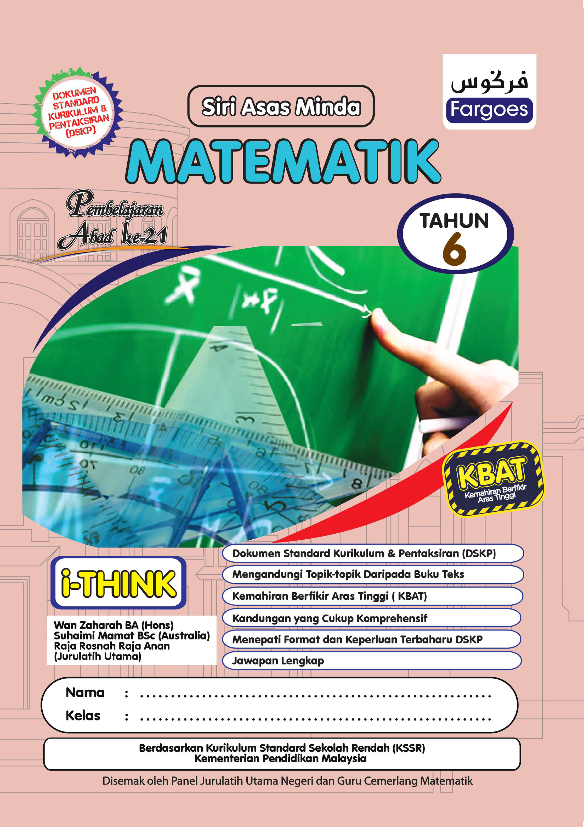 Matematik – Tahun 6  Fargoes Books Sdn. Bhd.